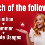 Which of the Following: Definition and Grammatical Usage