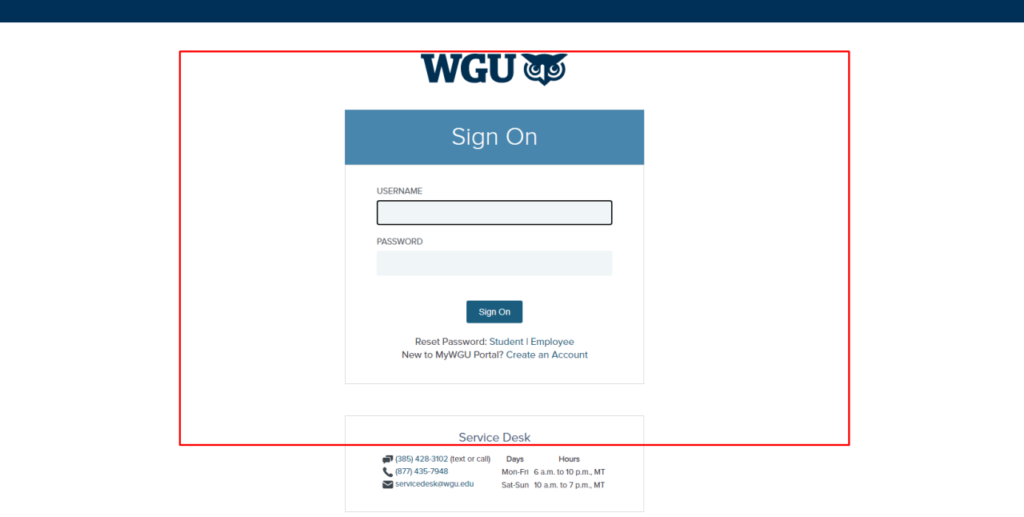Wgu student portal a complete guide homeworkify